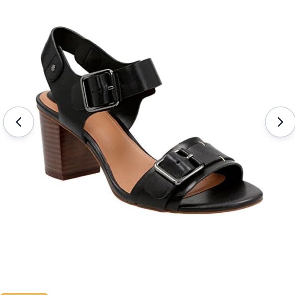 Clark leather heels (Ralene Dazzle)